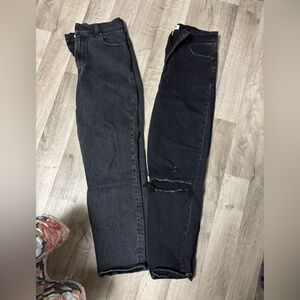 Bundle of 2 mom jeans